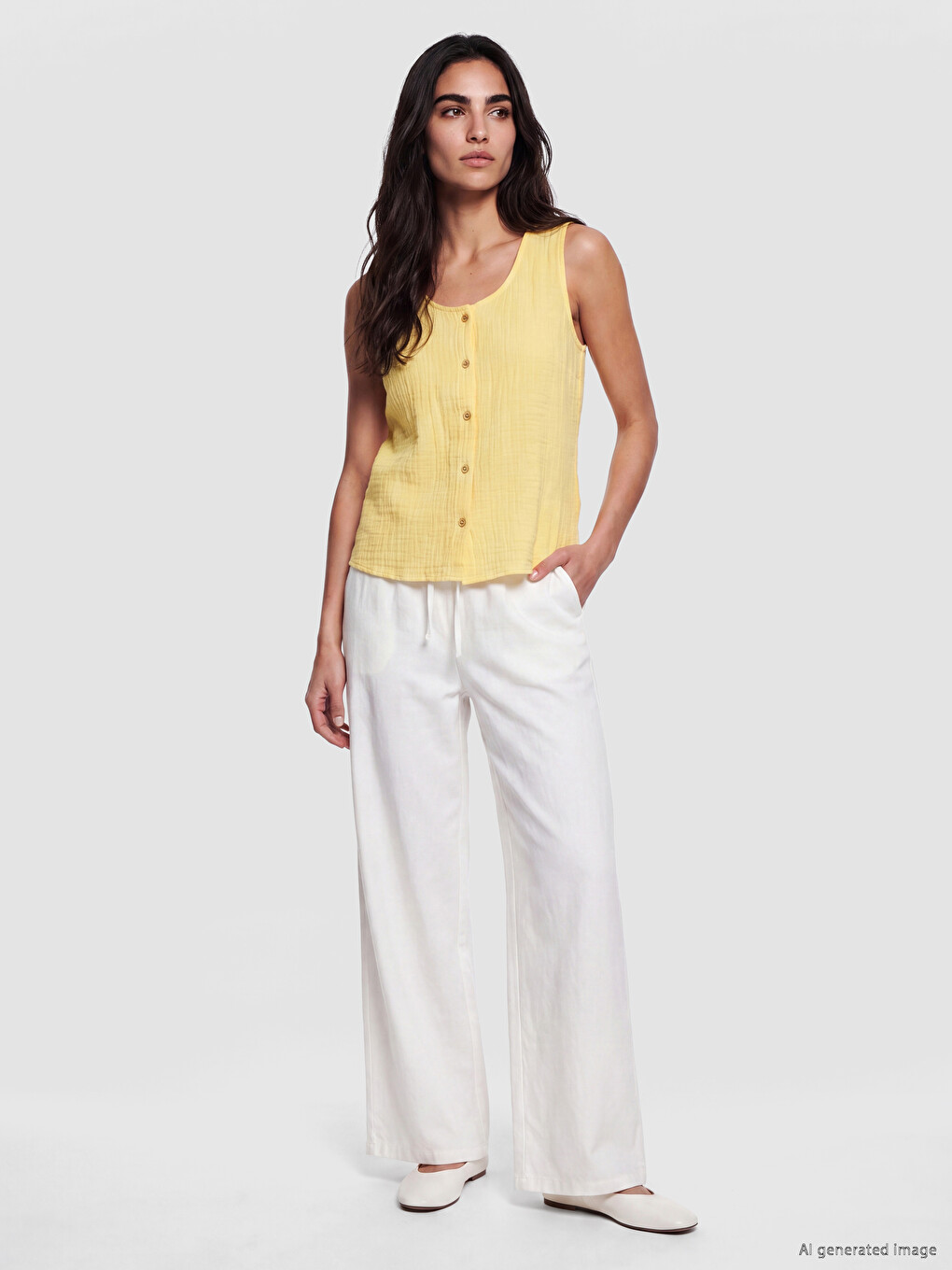 Crew Neck Textured Blouse-1
