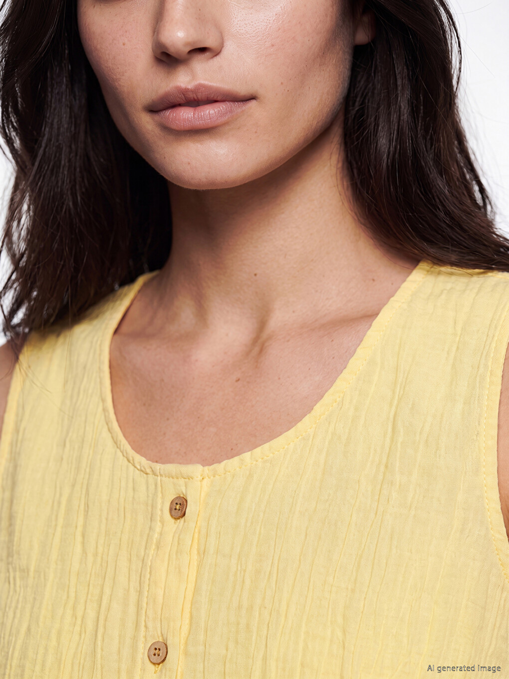 Crew Neck Textured Blouse-2