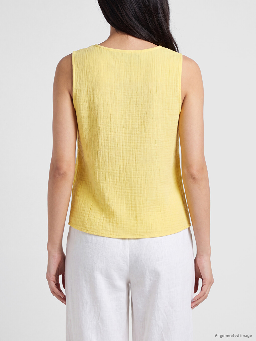 Crew Neck Textured Blouse-3