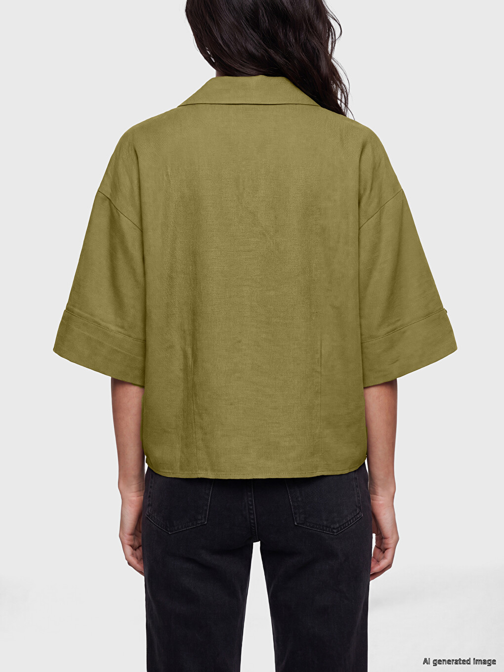 Këmishë Oversize Për Gra-3