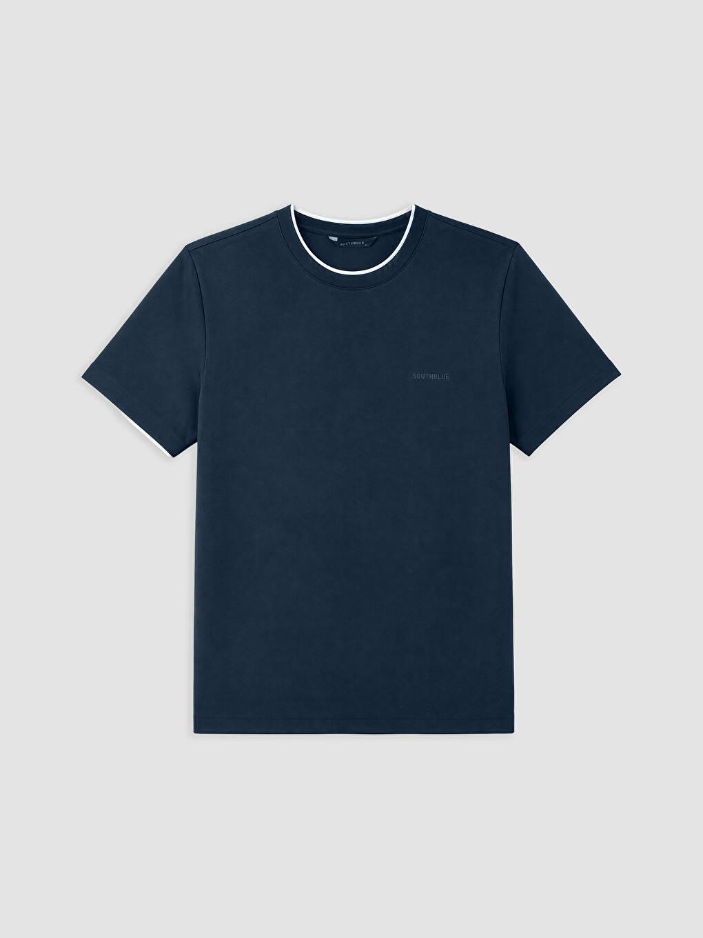 Mashkull Blu T-shirt-4