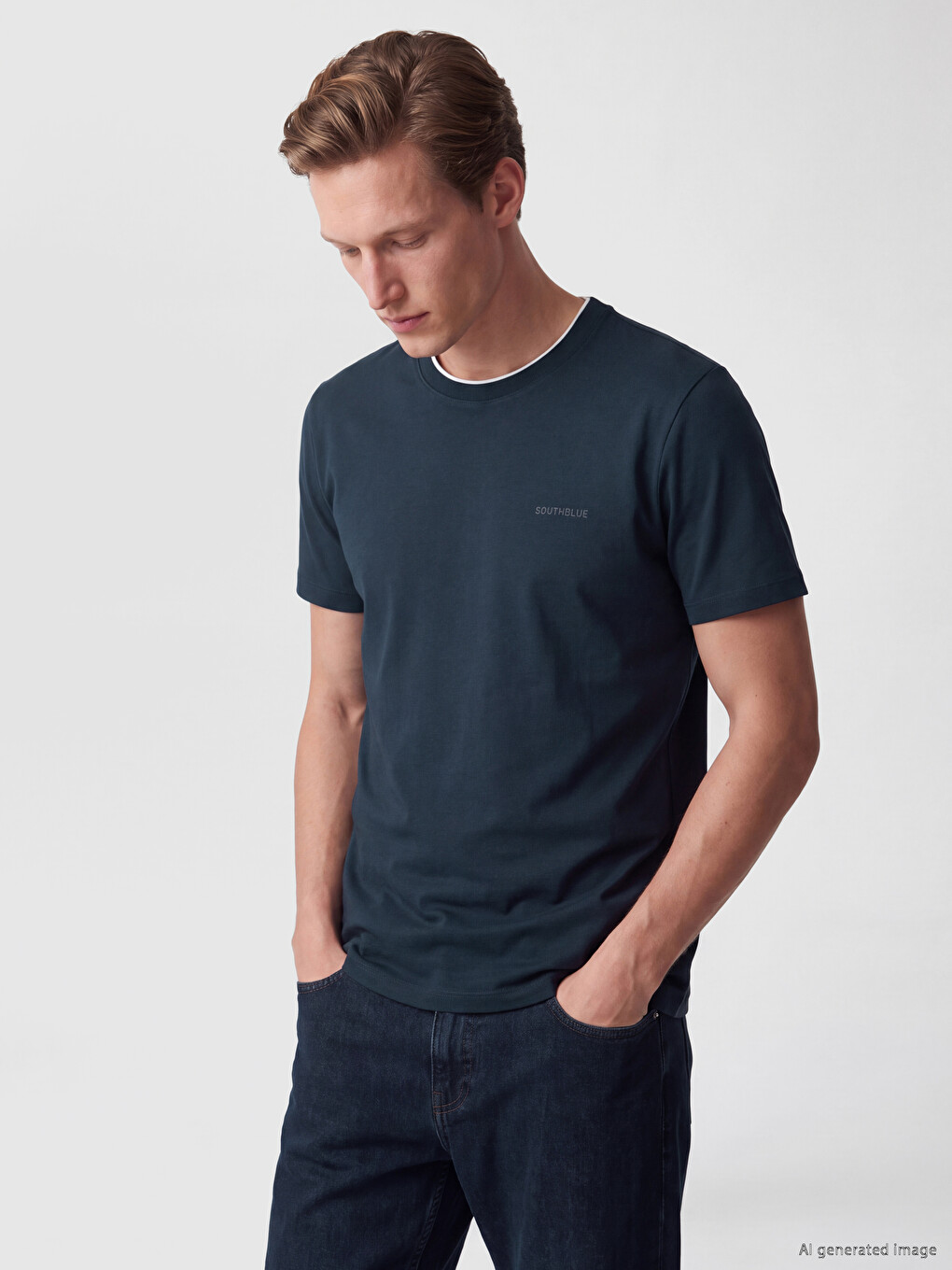 Mashkull Blu T-shirt