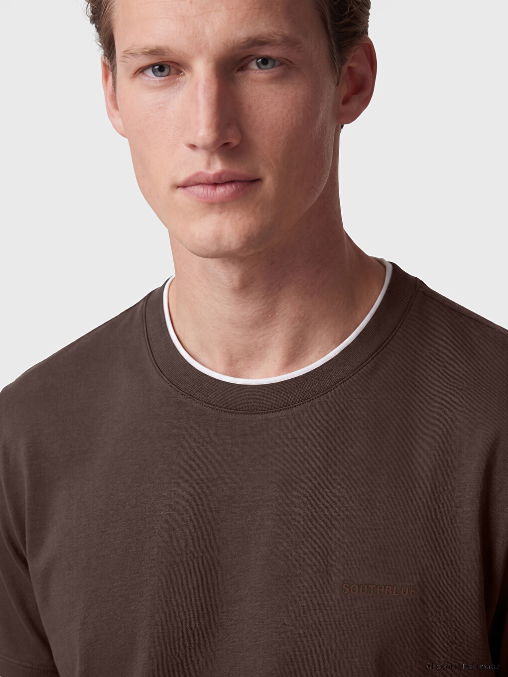 Crew Neck Men's T-shirt-2