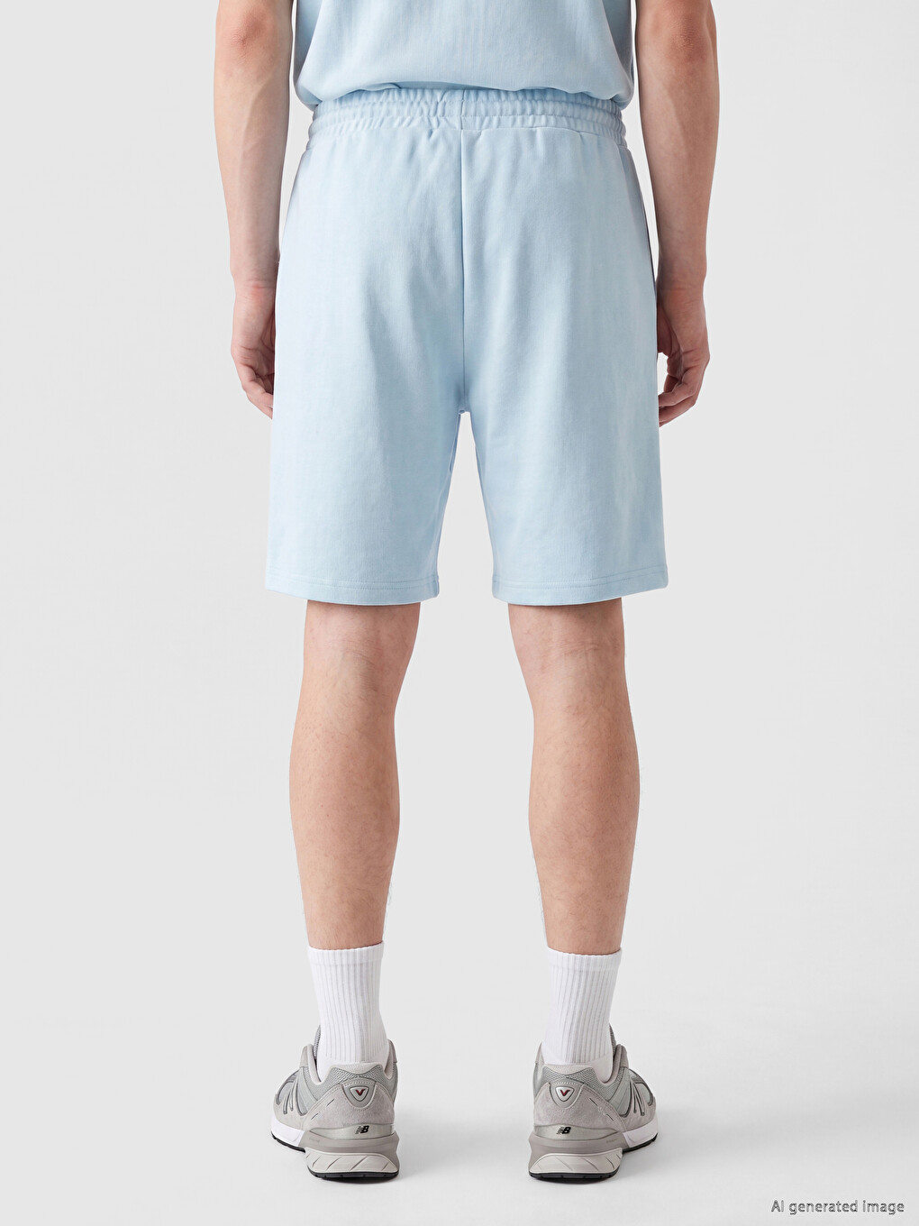 Coupe Régulière Taille Élastiquée Shorts Homme-3