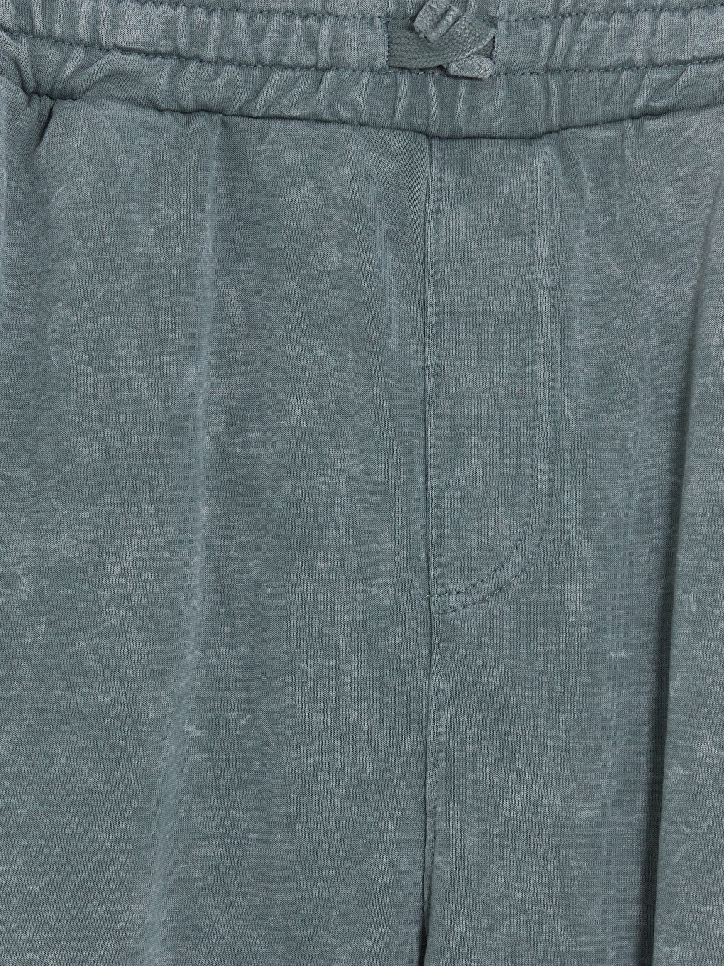Yeşil Loose Fit Erkek Şort-1