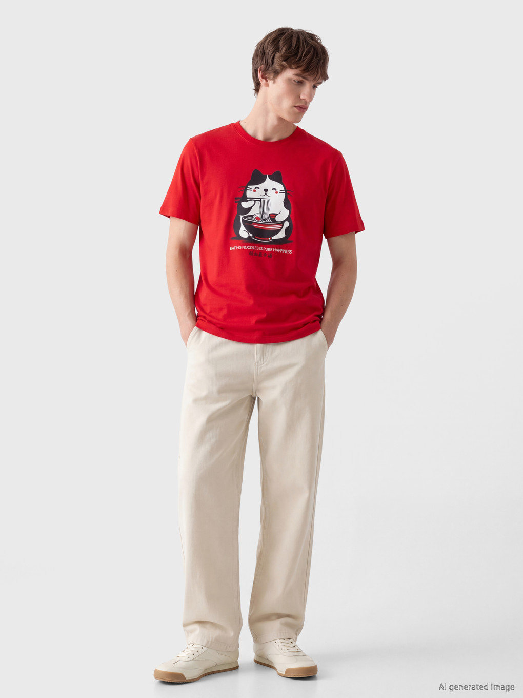 Crew Neck Jersey Men's T-shirt-1