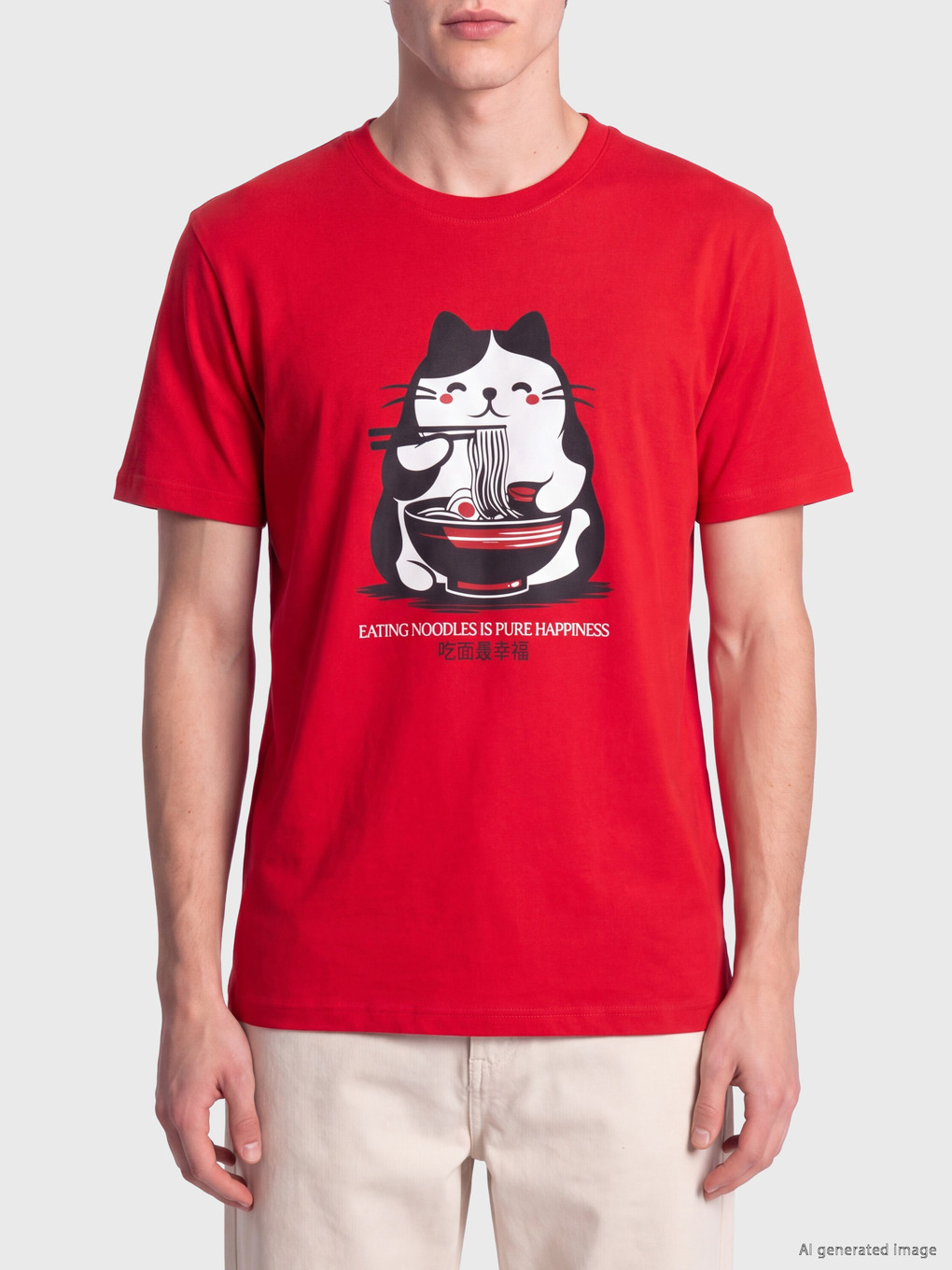 Crew Neck Jersey Men's T-shirt-2