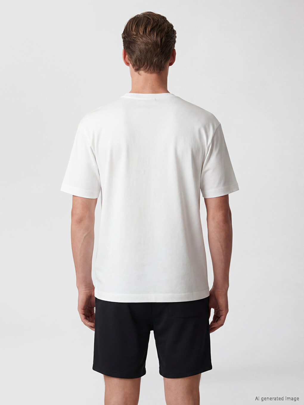 Crew Neck Printed Men's T-shirt-3