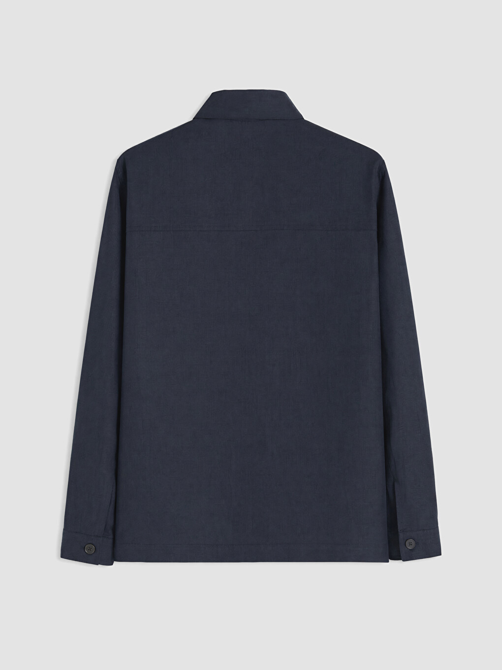 Lacivert Regular Fit Dik Yaka Erkek Ceket-2