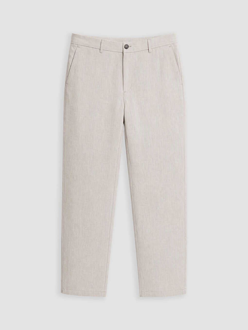 Bej Regular Fit Erkek Pantolon-4