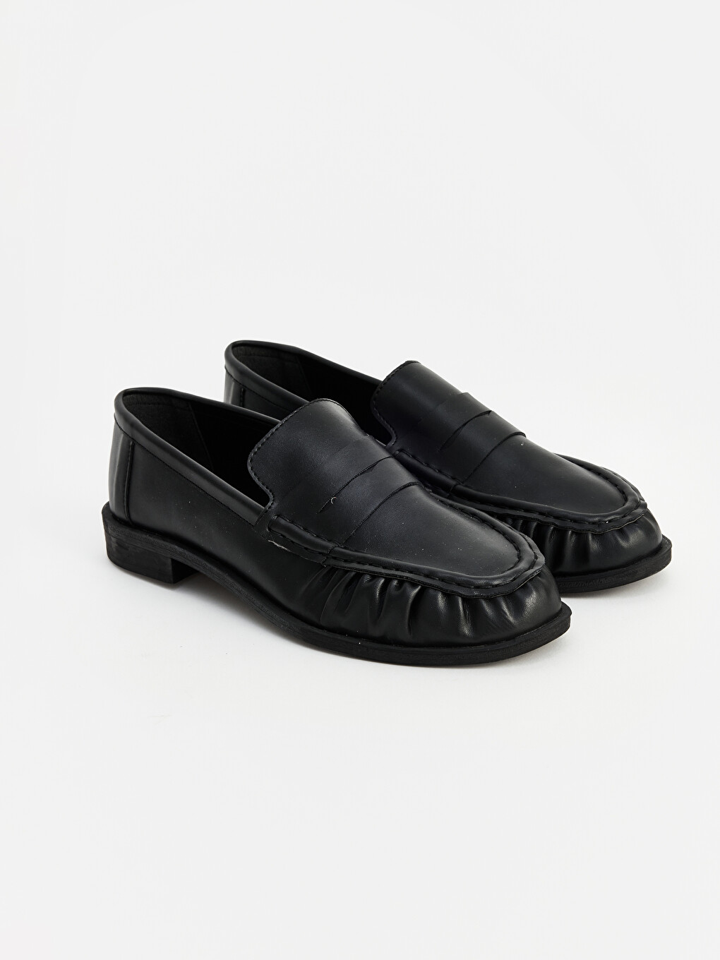 Siyah Kadın Loafer Ayakkabı