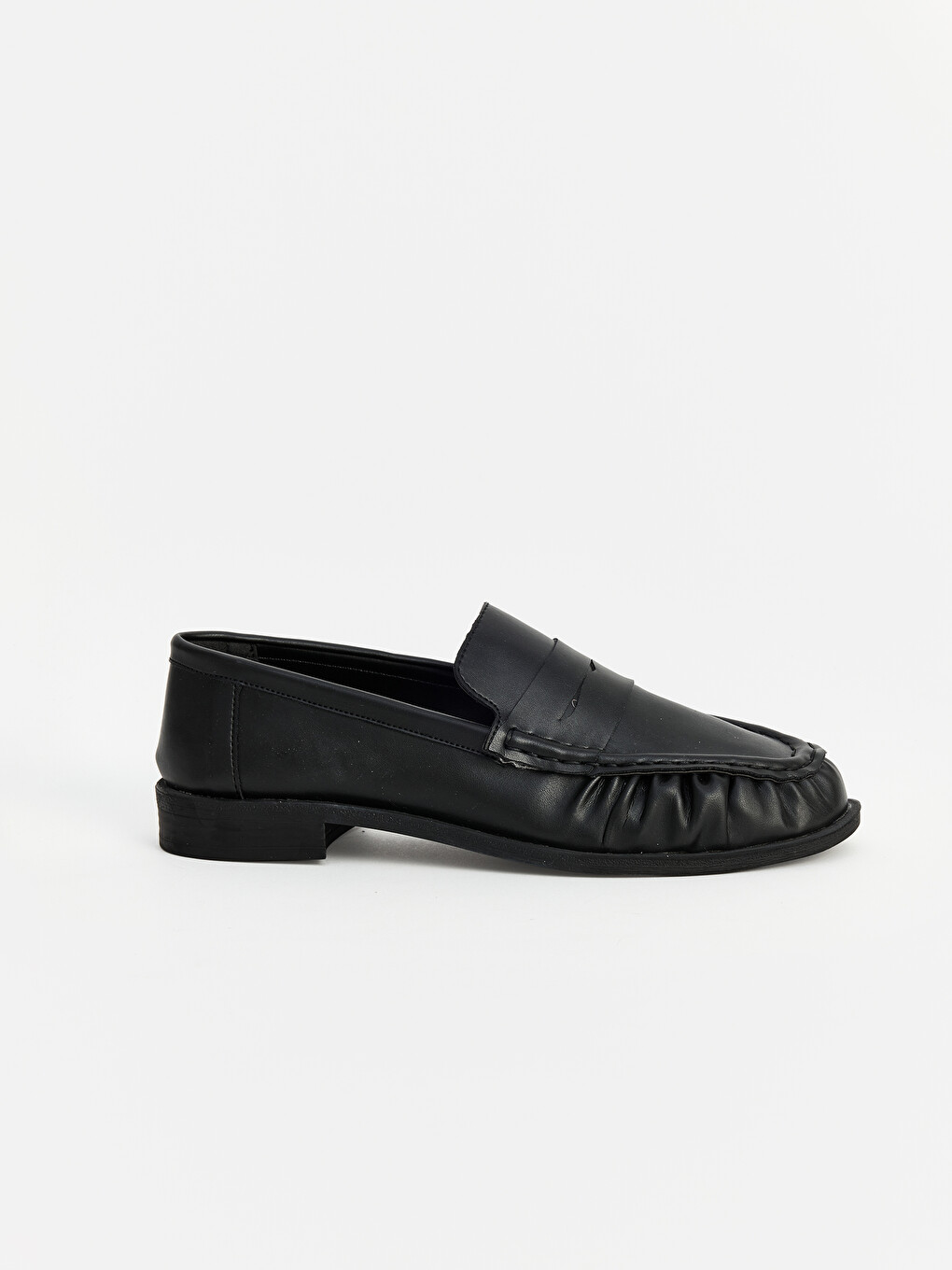 Siyah Kadın Loafer Ayakkabı-1