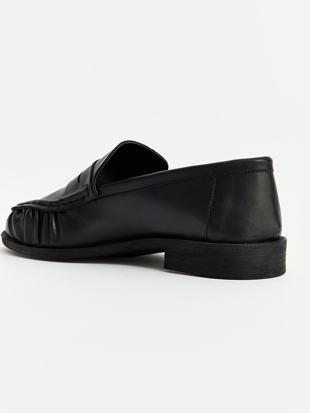 Siyah Kadın Loafer Ayakkabı-2