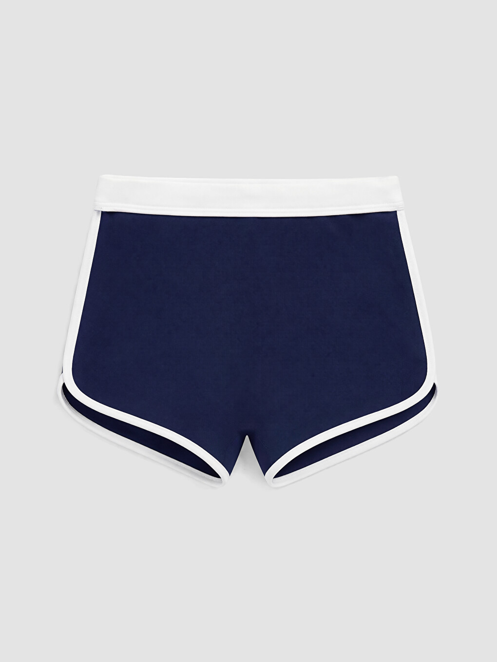 Lacivert Los Angeles Baskılı Kız Çocuk Bikini Takımı-3