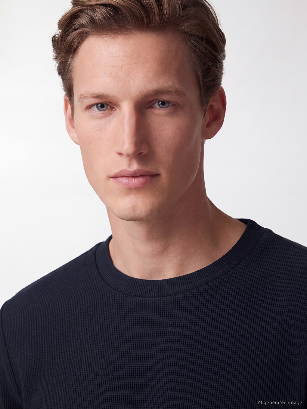 Crew Neck Men's Sweatshirt-2