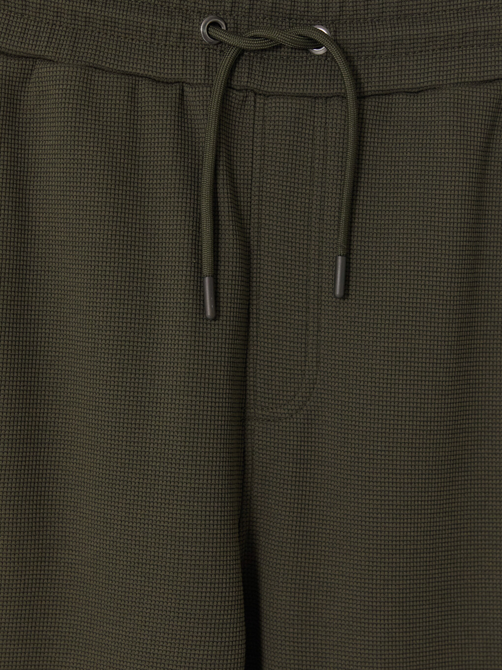 Man Khaki Sweatpants-1