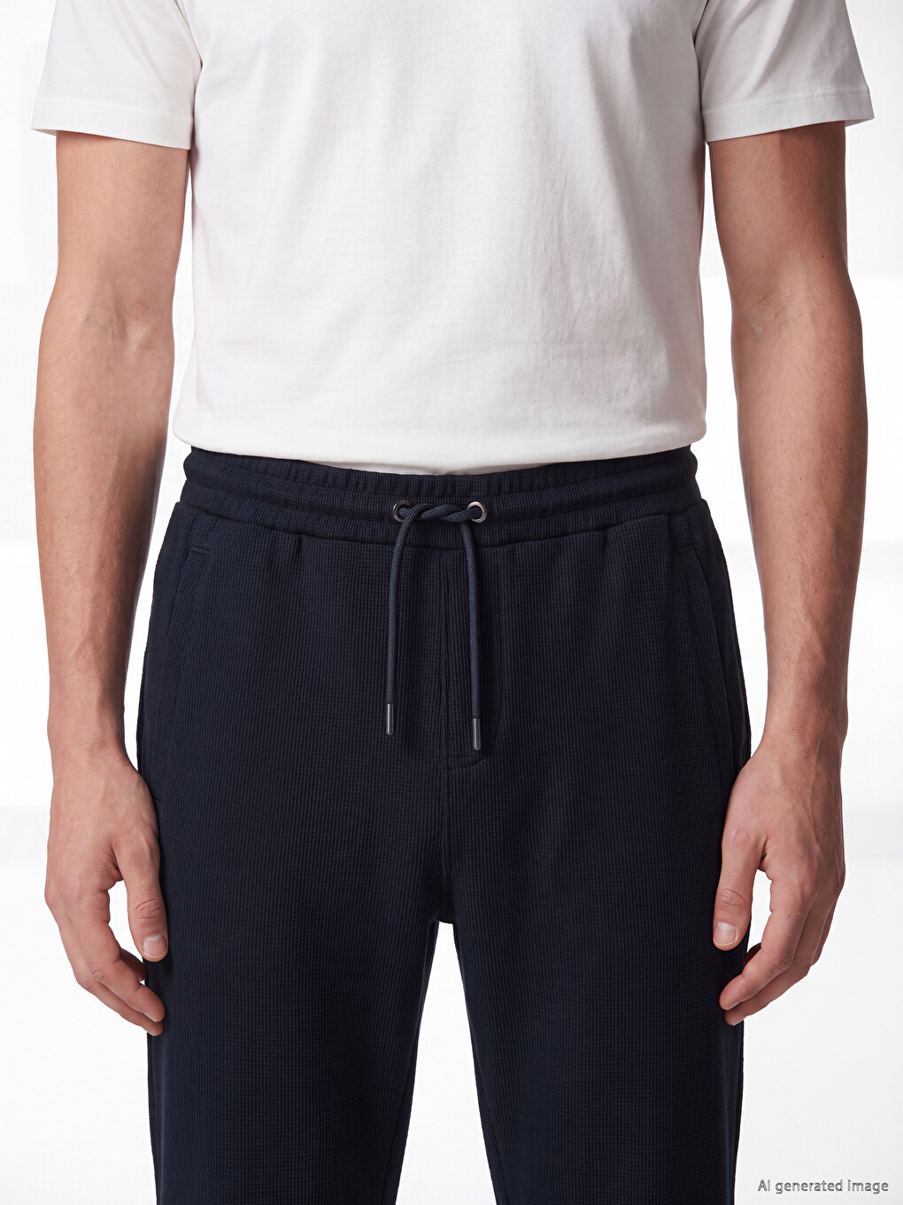 Lacivert Regular Fit Erkek Eşofman Altı-2