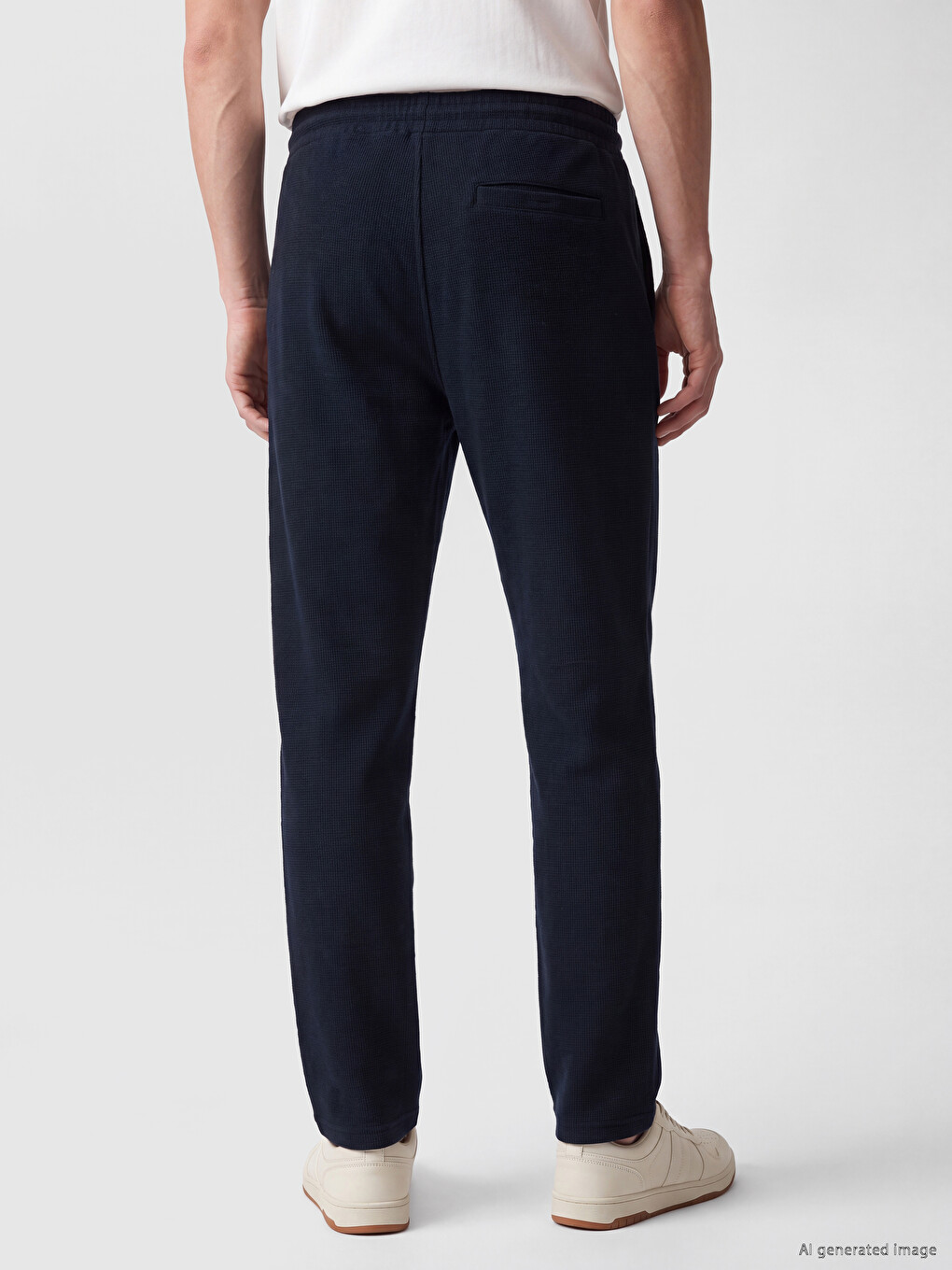 Lacivert Regular Fit Erkek Eşofman Altı-3