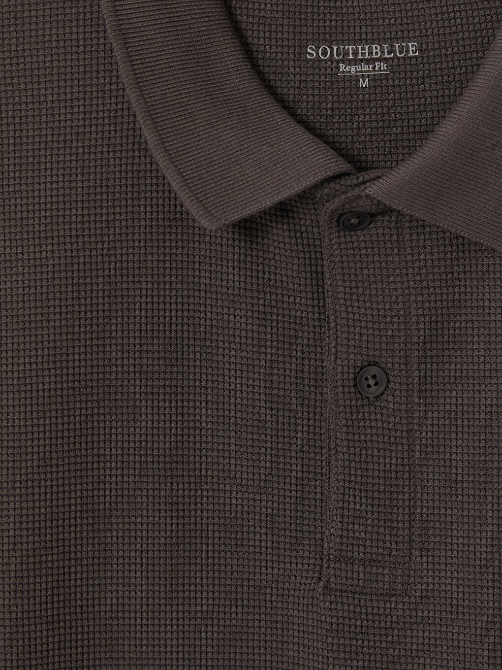 Antrasit Polo Yaka Erkek Sweatshirt-2