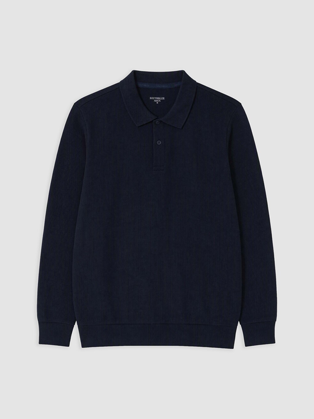 Polo Collar Men's Sweatshirt