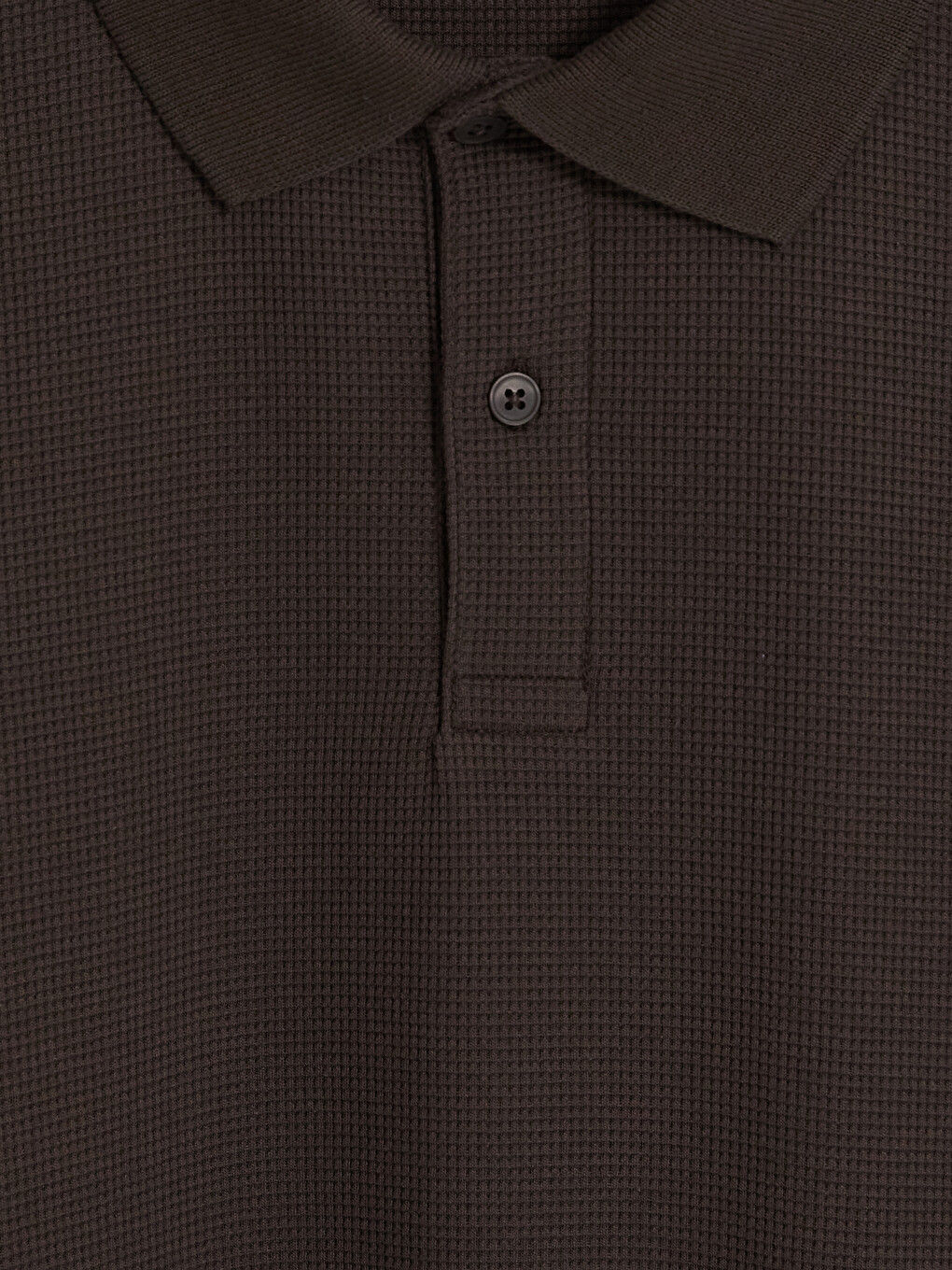 Polo Collar Men's Sweatshirt-1