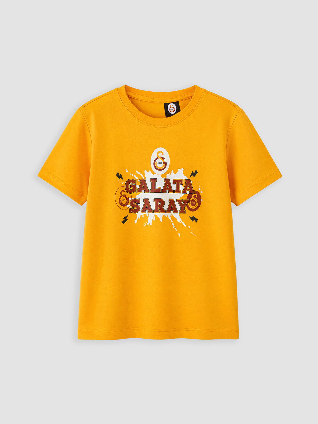Turuncu Galatasaray Lisanslı Erkek Çocuk Pijama Üst