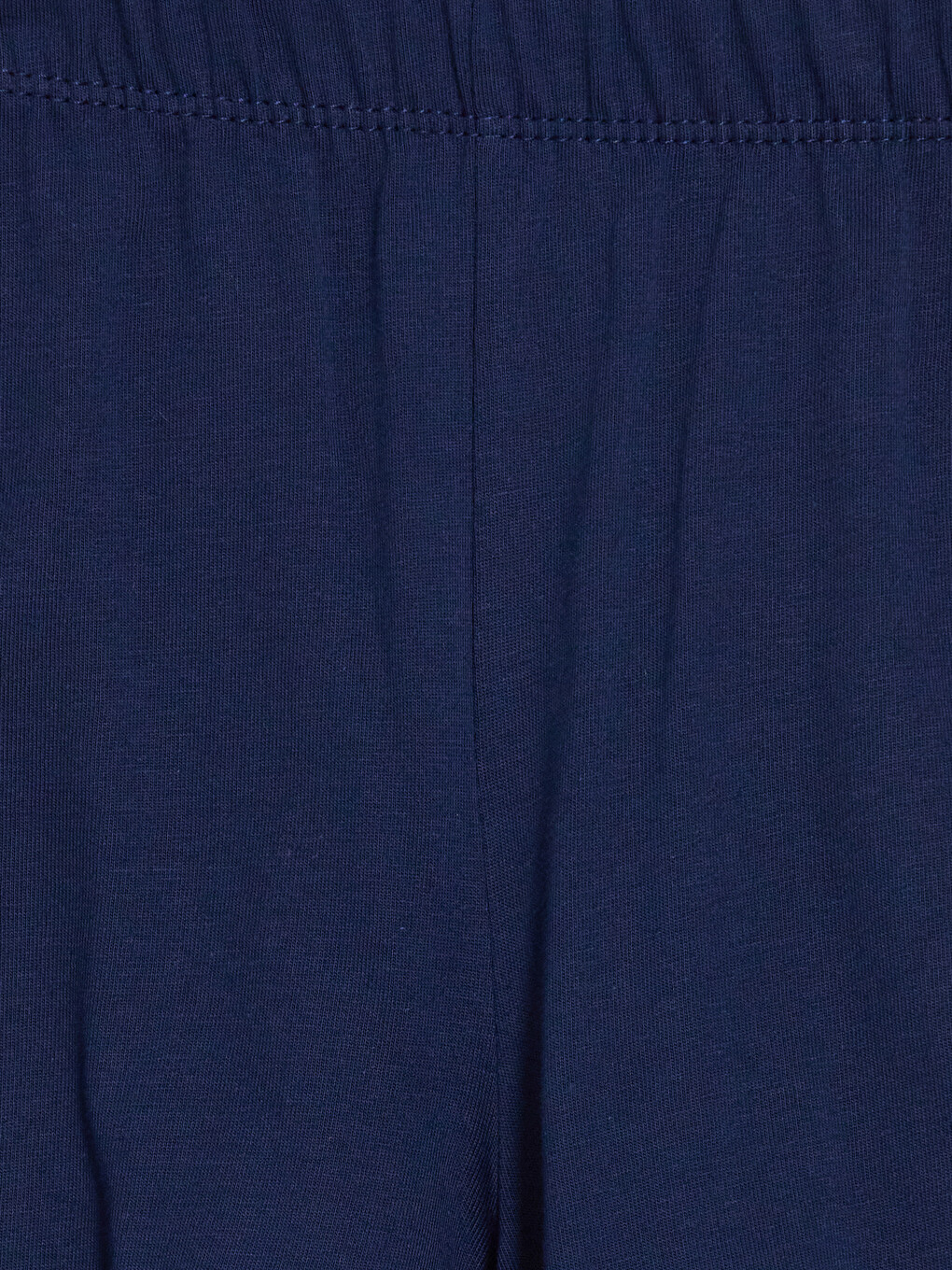 Lacivert Beli Lastikli Erkek Çocuk Pijama Şort-1