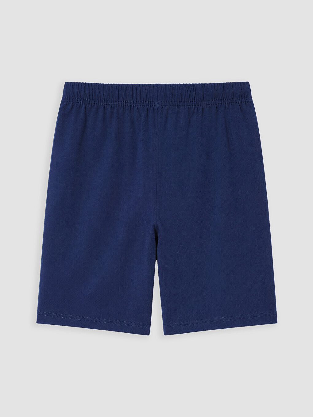 Lacivert Beli Lastikli Erkek Çocuk Pijama Şort-2