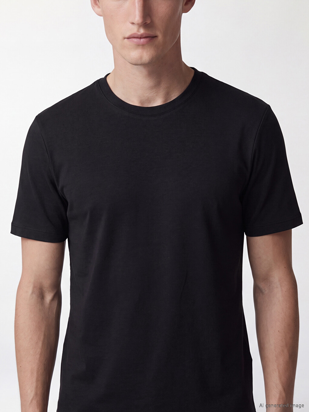 Tricou Crew Neck Pentru Bărbați-2