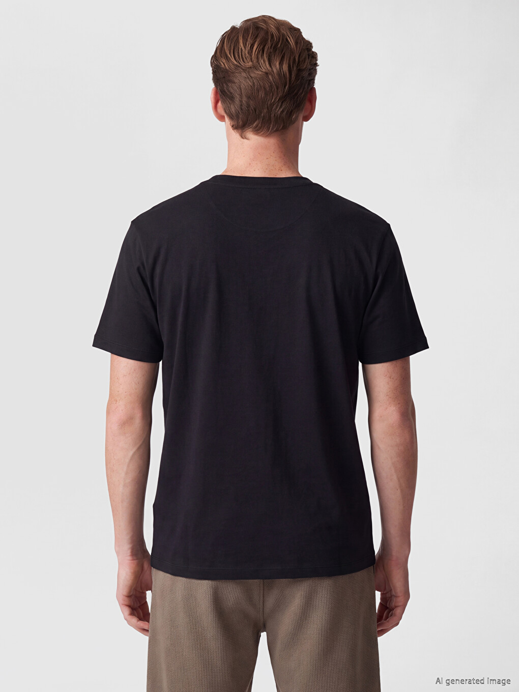 Tricou Crew Neck Pentru Bărbați-3