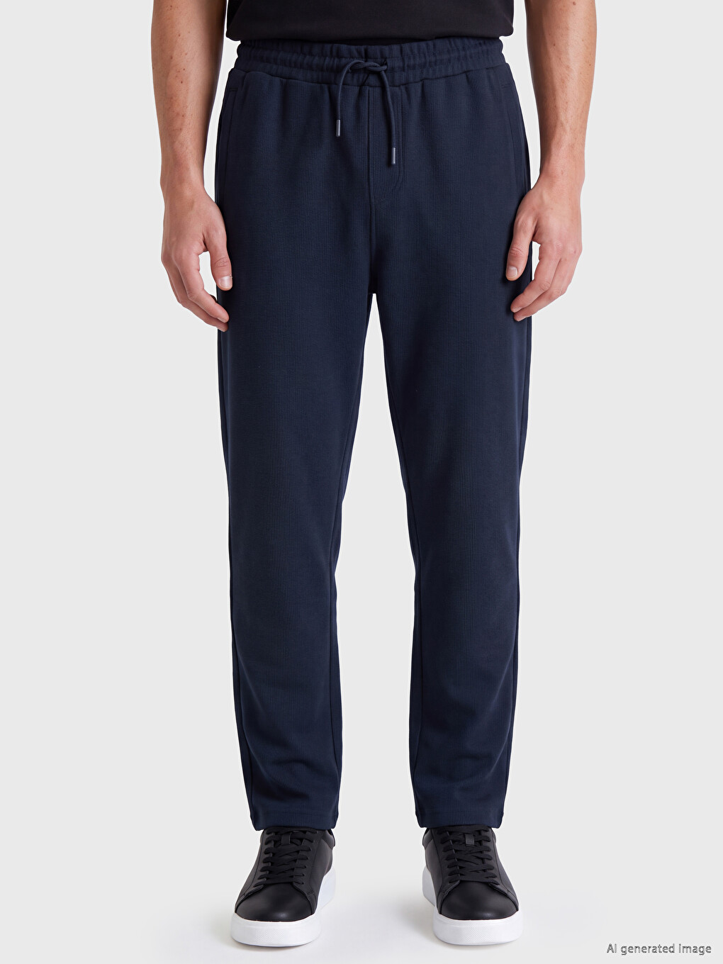Lacivert Regular Fit Erkek Eşofman Altı-1