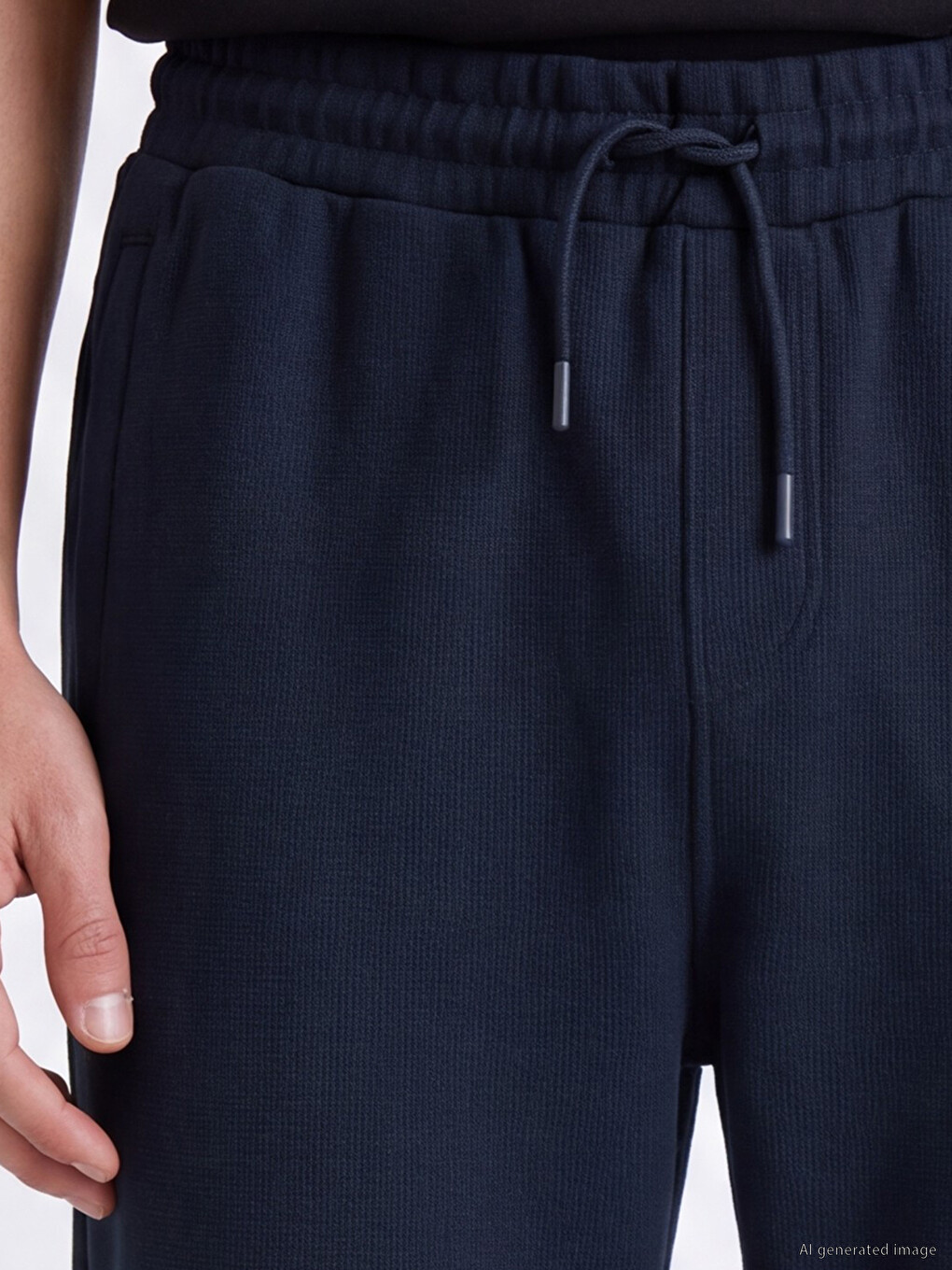 Lacivert Regular Fit Erkek Eşofman Altı-2