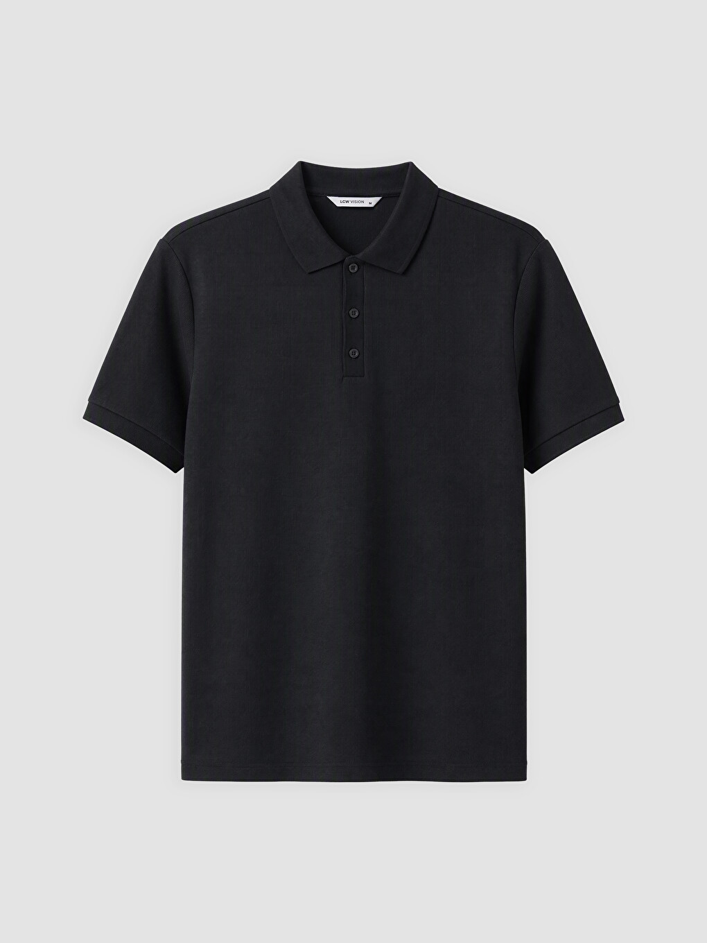 Polo Collar Pique Men's T-shirt