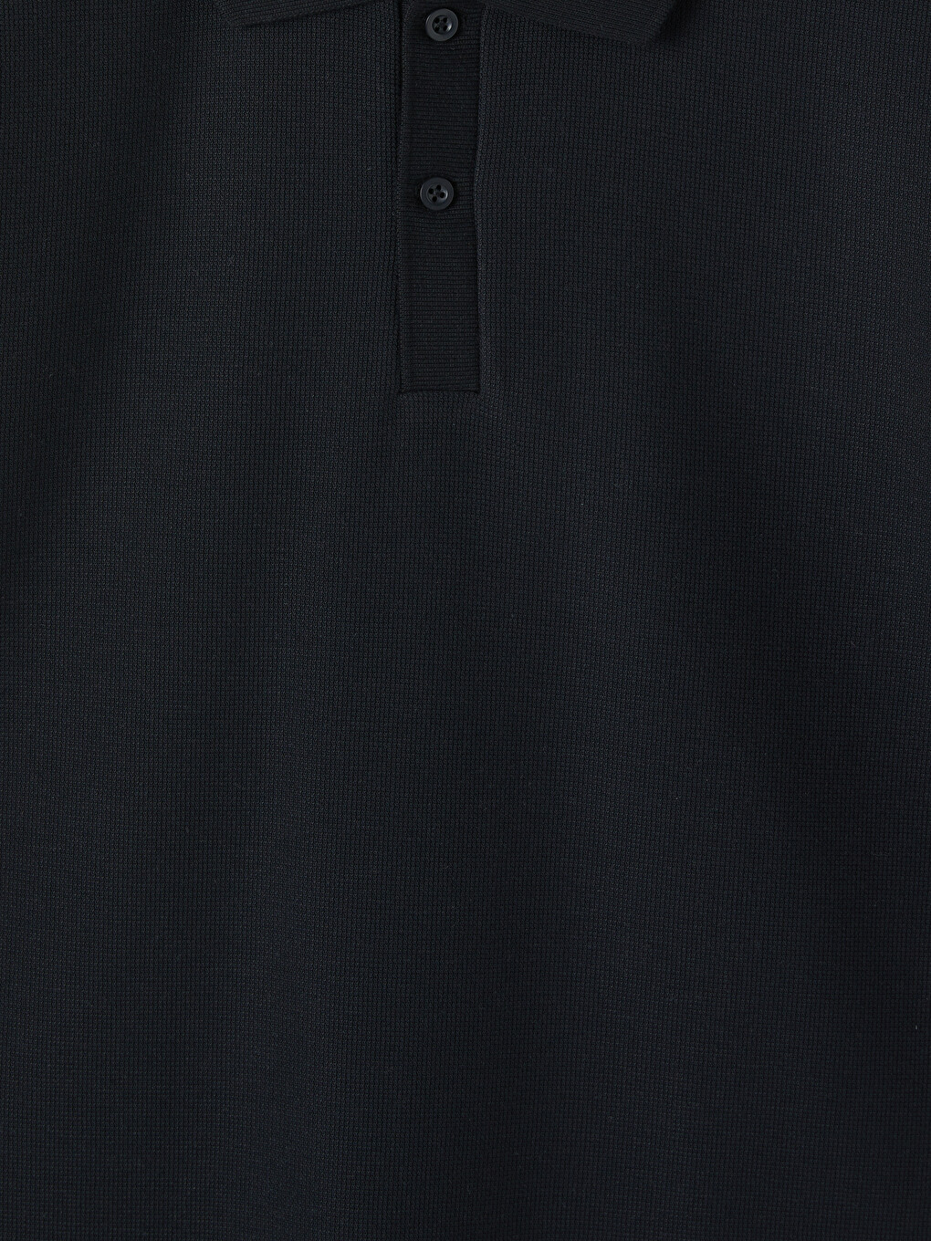 Polo Collar Pique Men's T-shirt-2