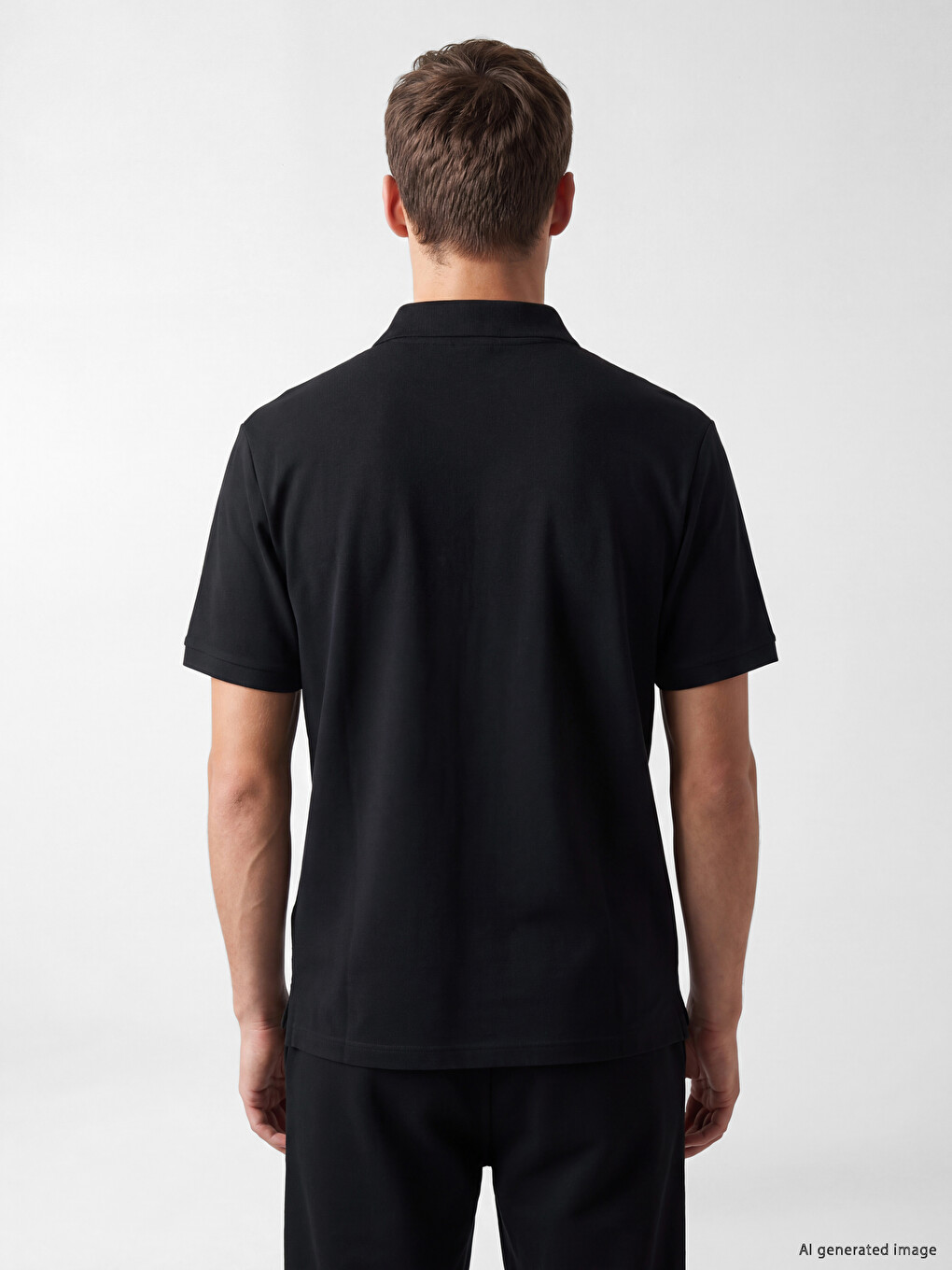 Muška Polo Majica Od Pike Materijala-2
