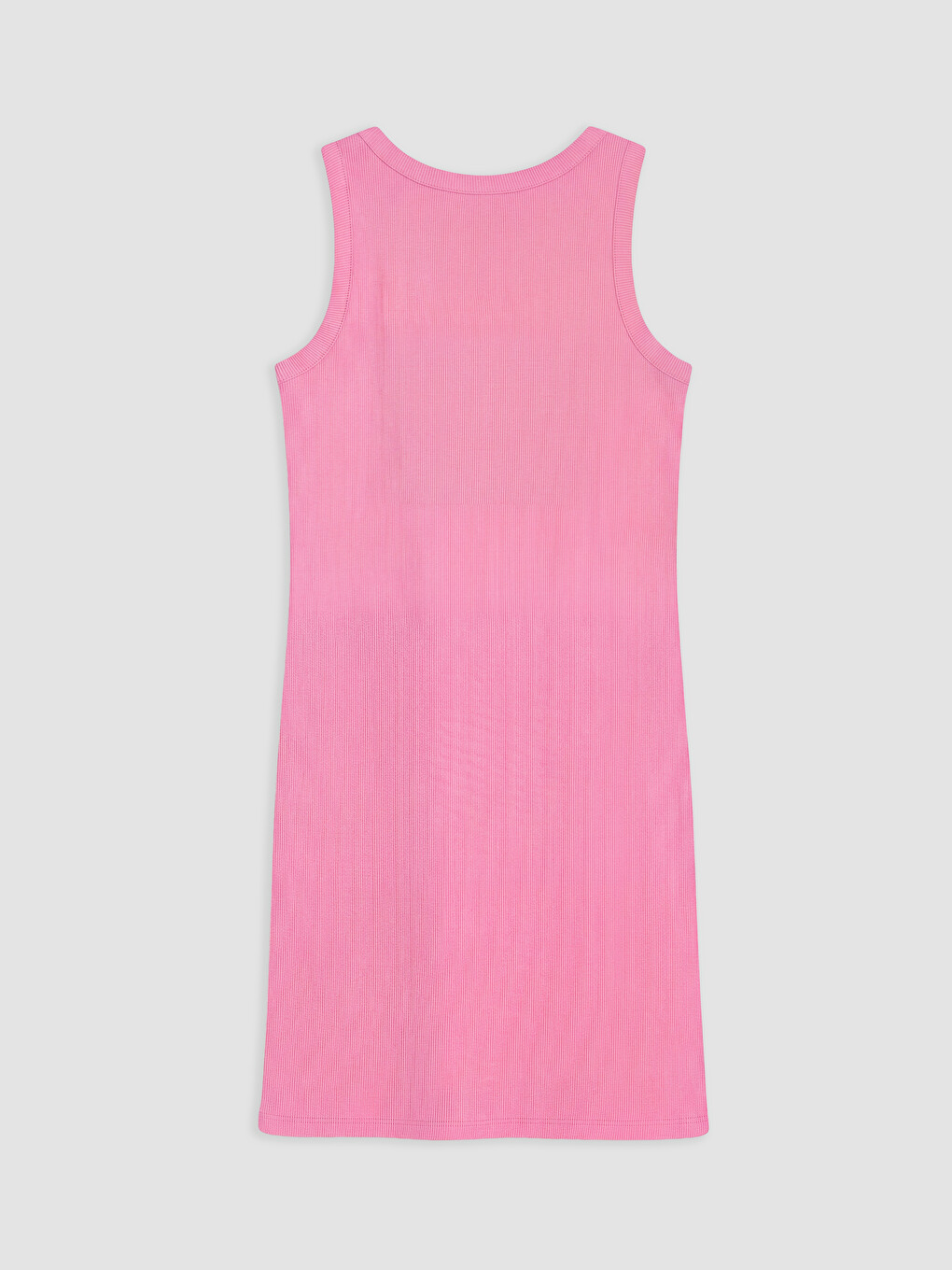 Pembe Stitch Ve Angel Baskılı Kız Çocuk Elbise-1