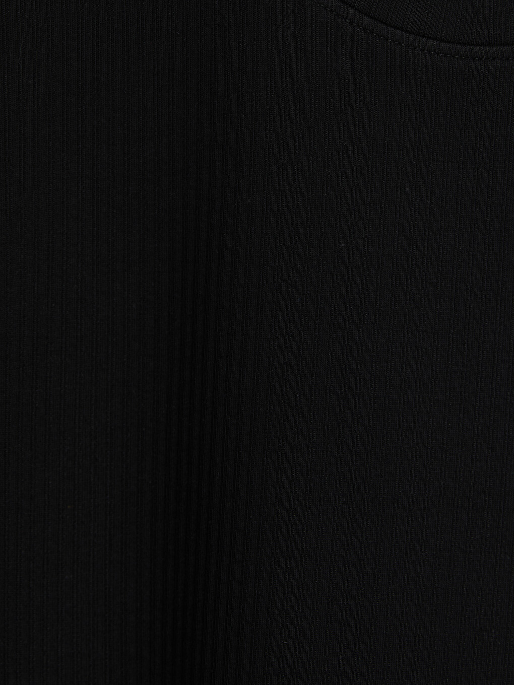Crew Neck Ribbed Men's T-shirt-5