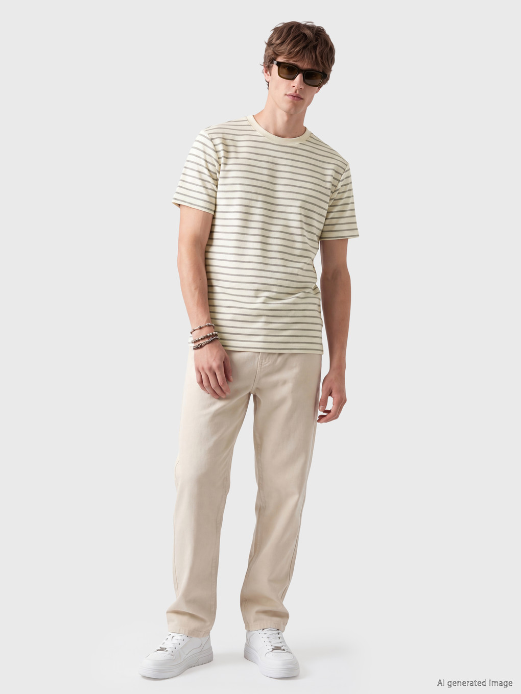 Crew Neck Men's T-shirt-1