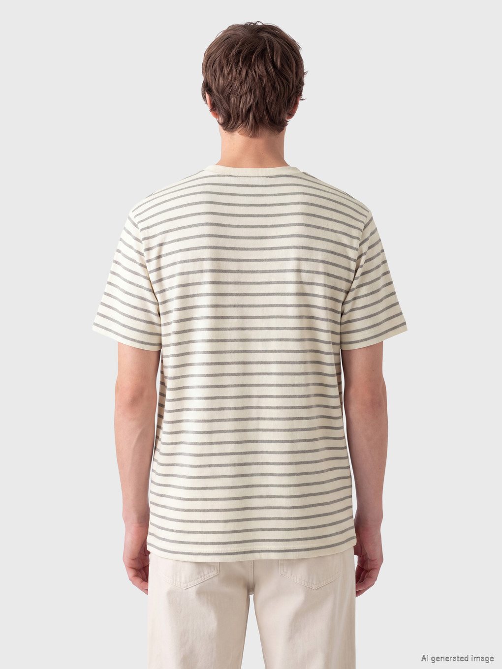 Crew Neck Men's T-shirt-3