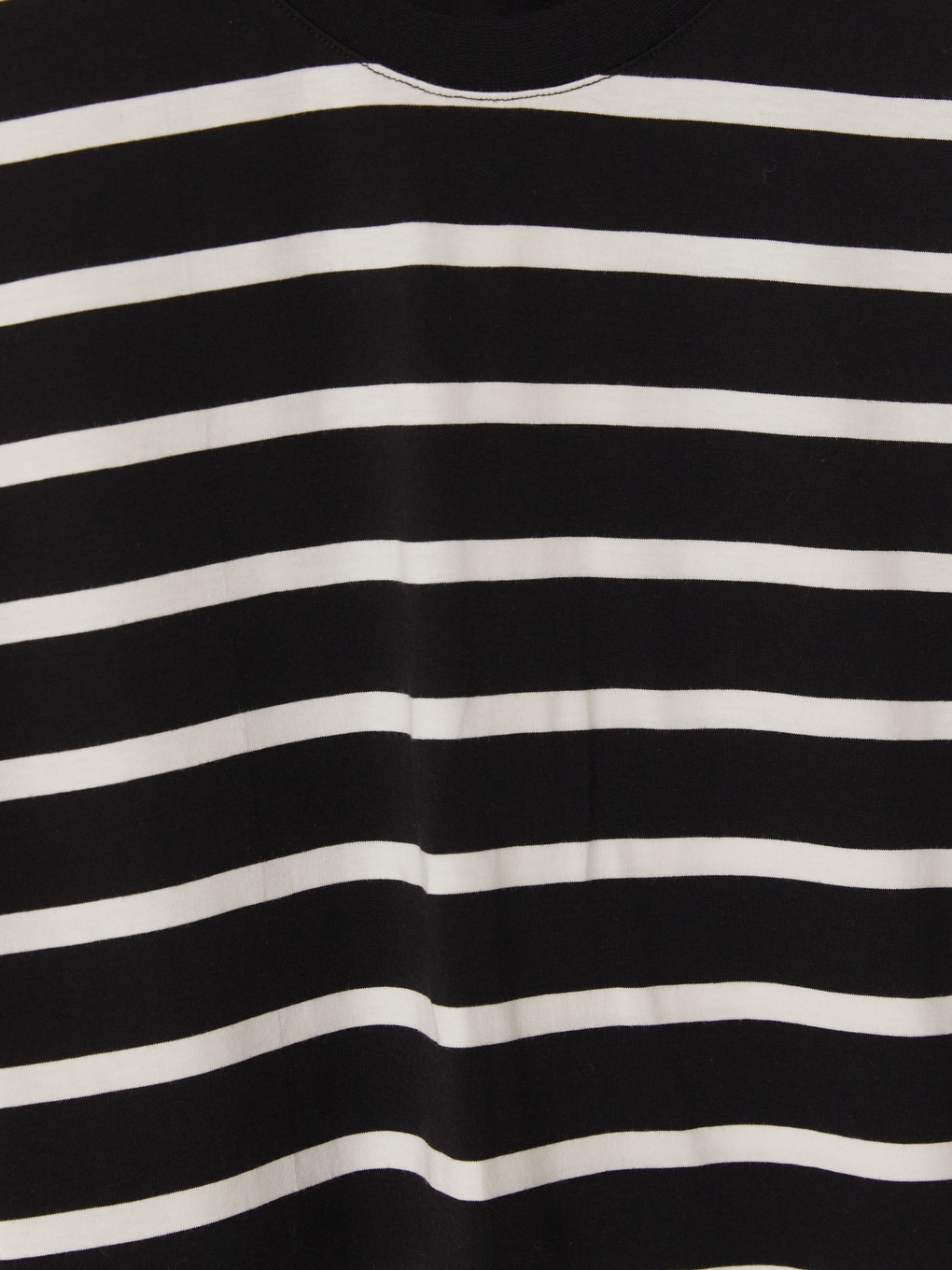 Crew Neck Striped Jersey Men's T-shirt-6