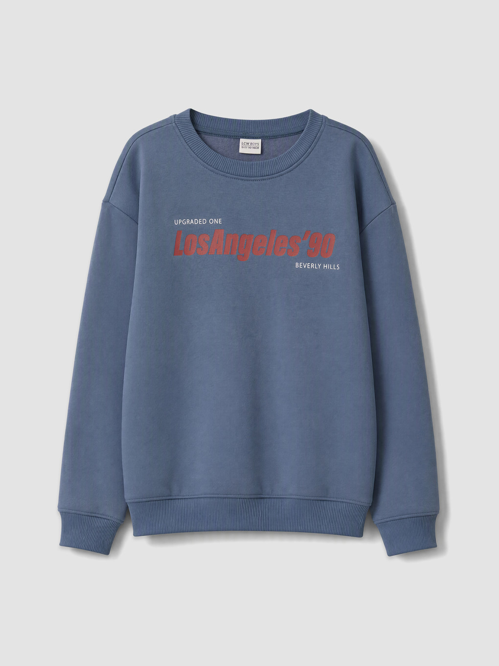 Crew Neck Boys' Thick Sweatshirt