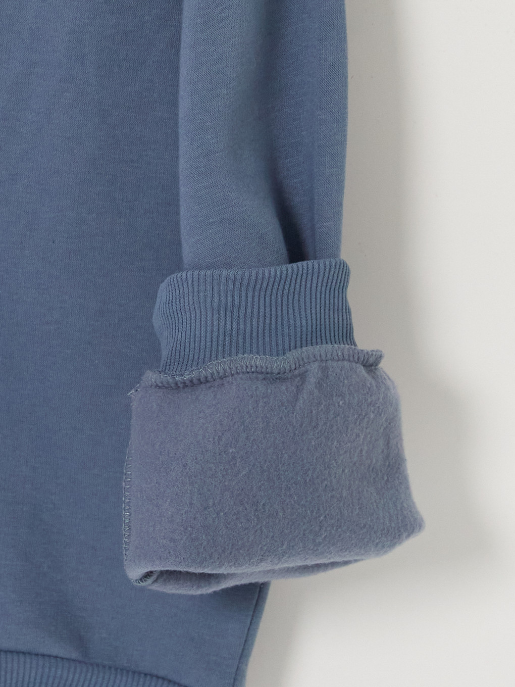 Crew Neck Boys' Thick Sweatshirt-3