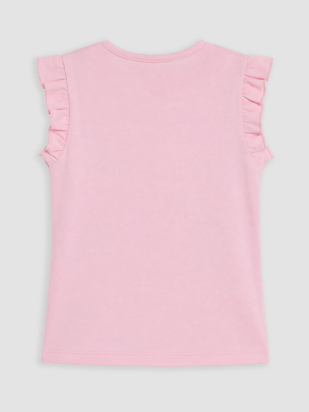 Crew Neck Printed Girls' Tank Top 2 Pack-6