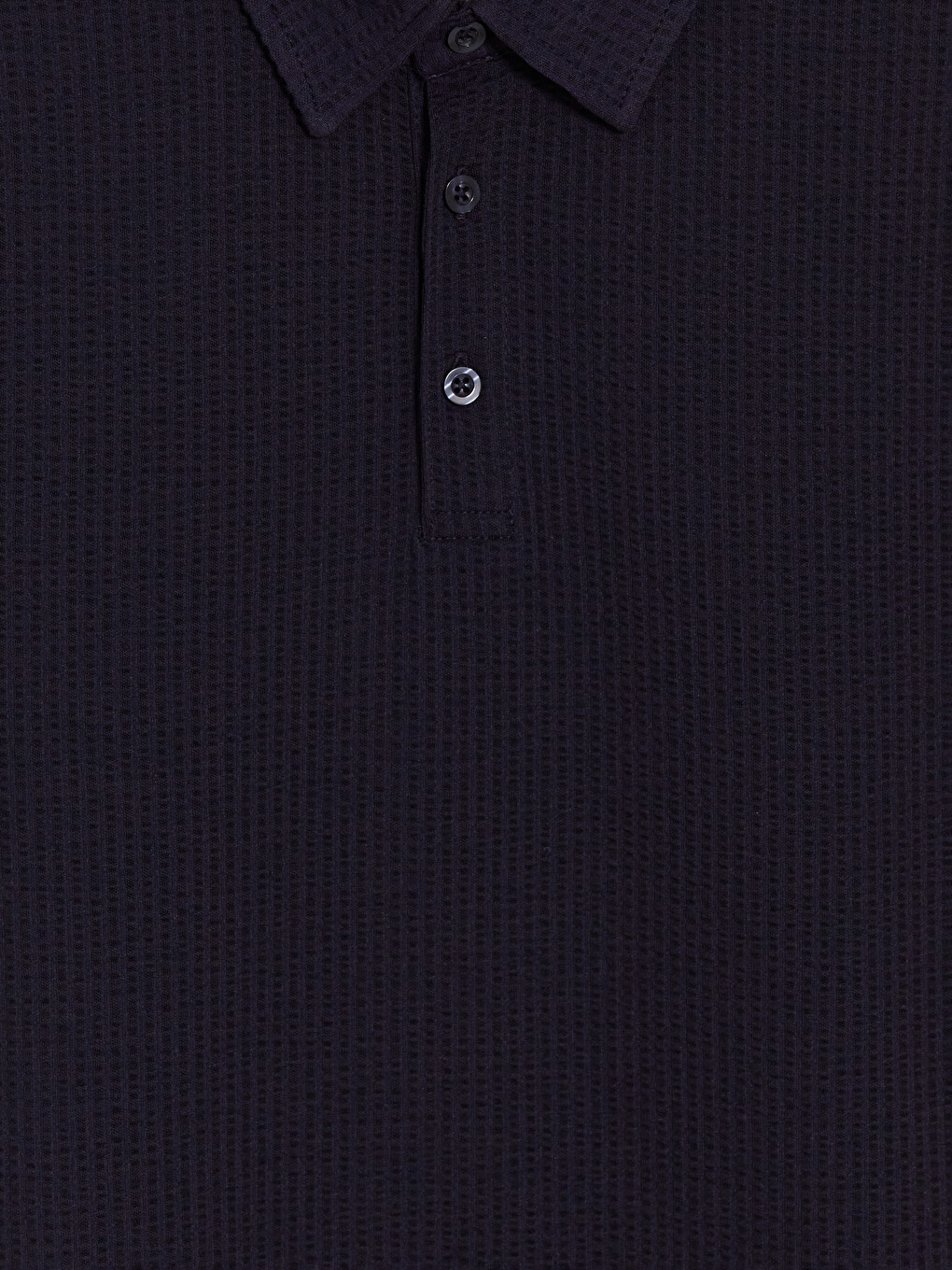 Lacivert Polo Yaka Erkek Tişört-2