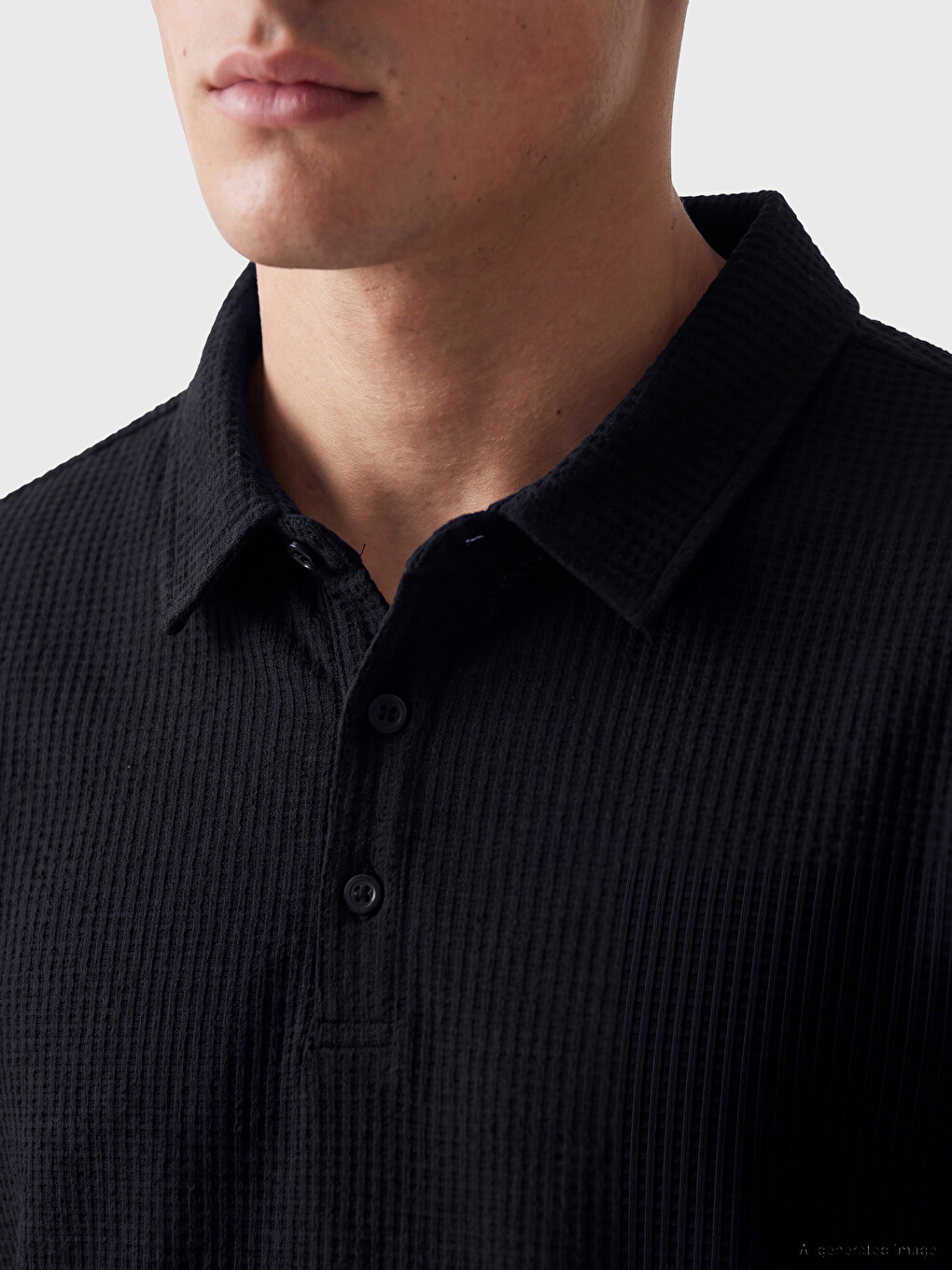 Polo Collar Men's T-shirt-2