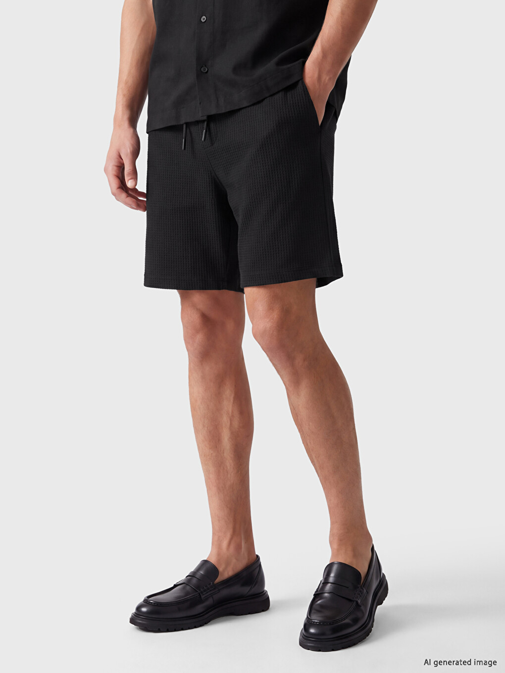 Regular Fit Men's Shorts-1