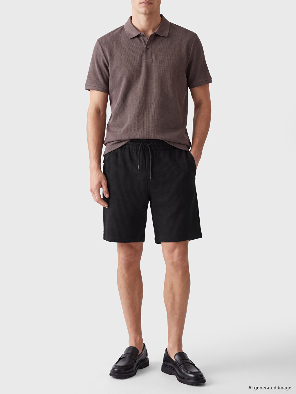 Regular Fit Men's Shorts-1
