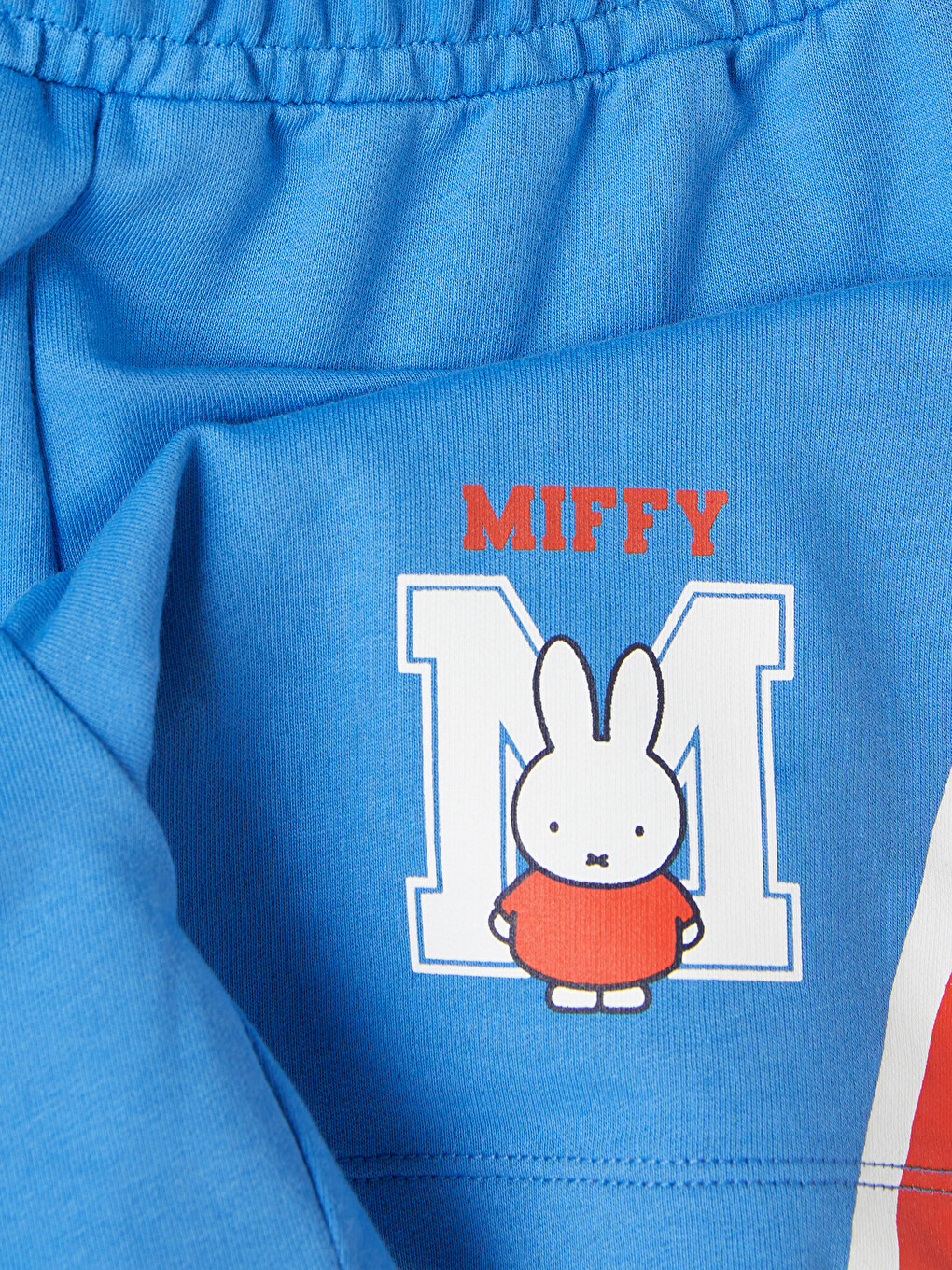 Mavi Kız Çocuk Miffy Baskılı Şort-2