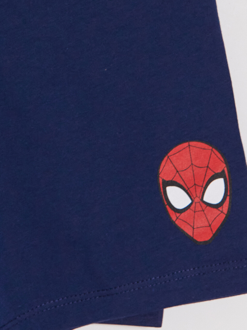 Lacivert Spider-man Erkek Çocuk Pijama Şort-1