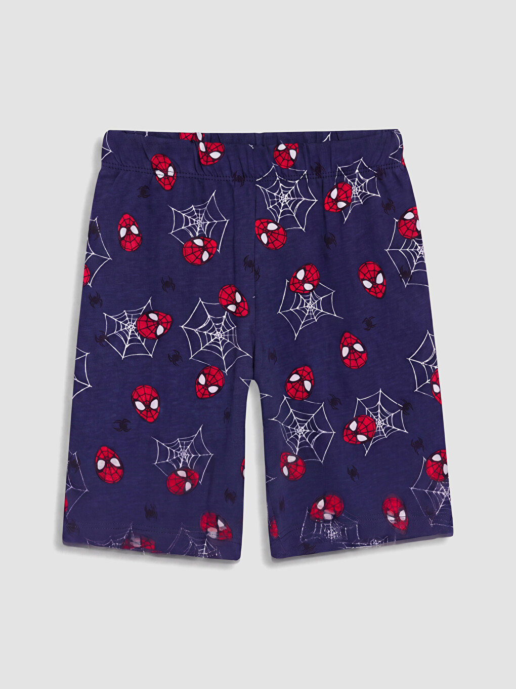 Lacivert Spider-man Erkek Çocuk Pijama Şort-2